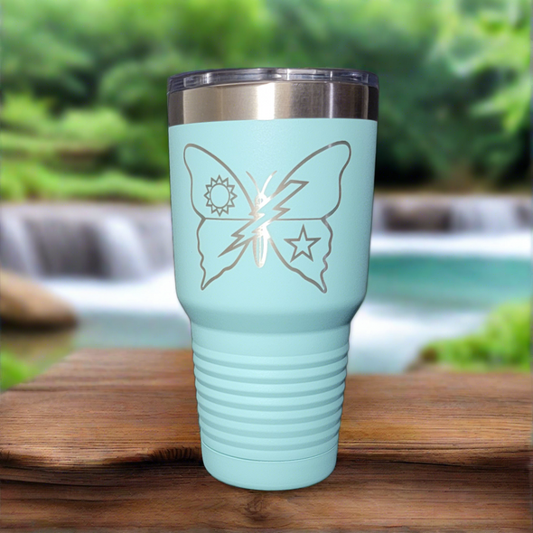 Tumbler -  75th DUI Butterfly
