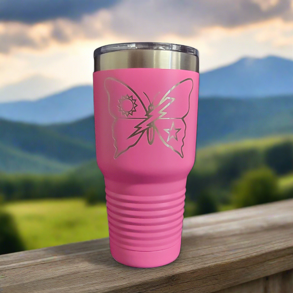 Tumbler -  75th DUI Butterfly