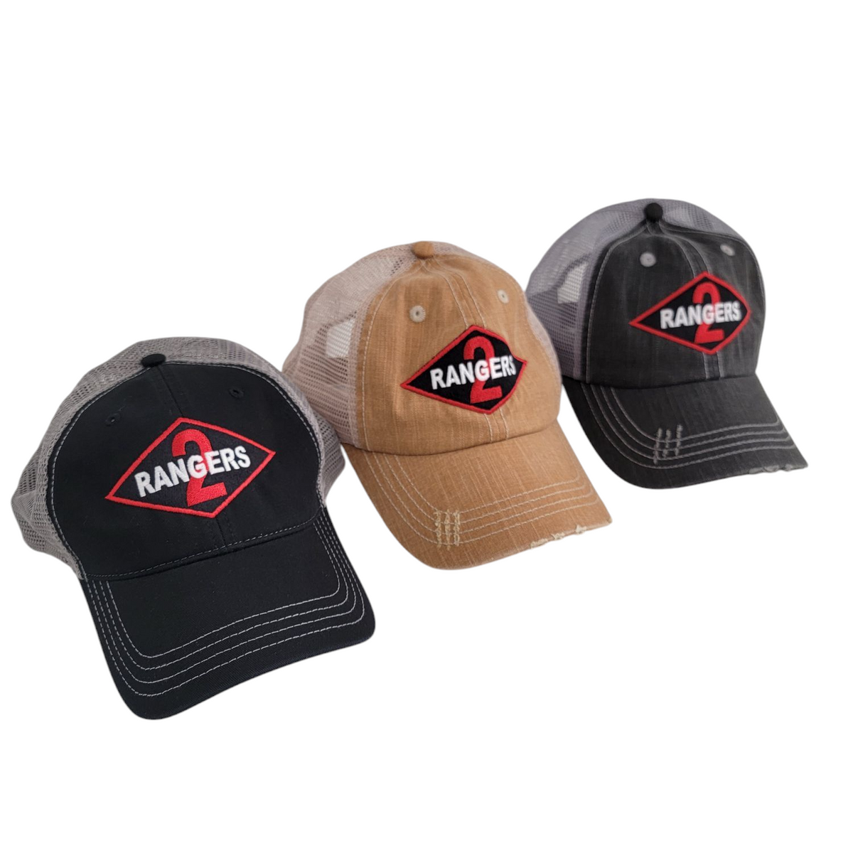 Rangers 2d Bn Diamond Cap – Scroll Factory