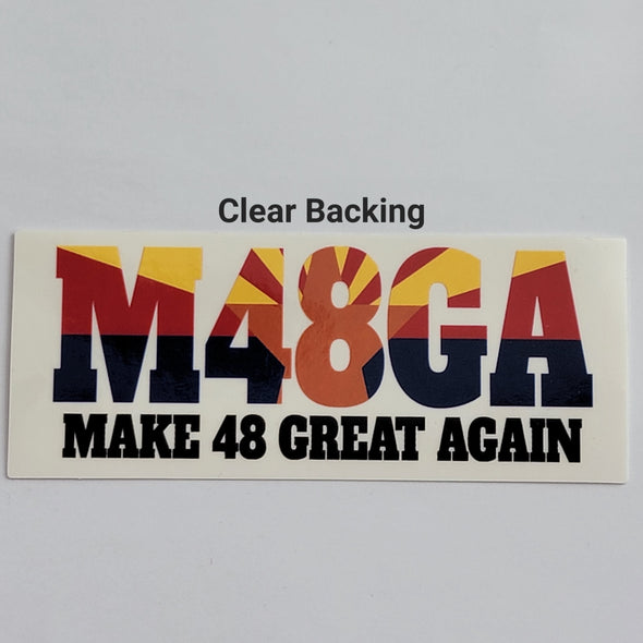 Make 48 Great Again sticker