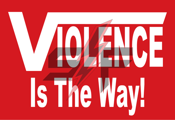 Violence Parody Sticker