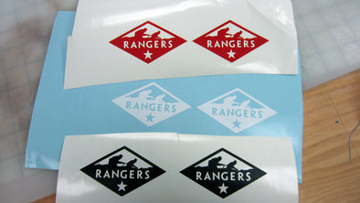 Sticker -Rangers Outline