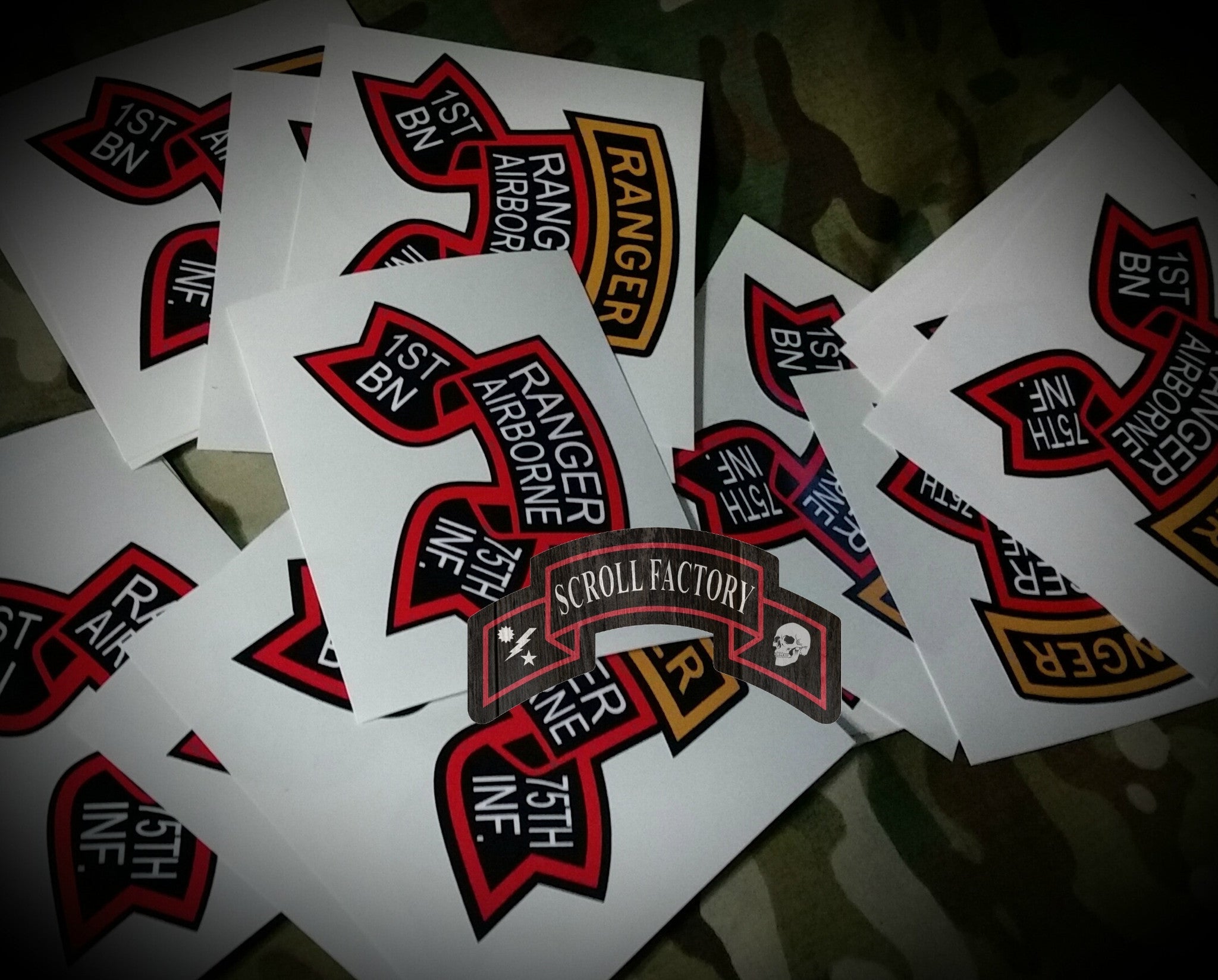 Scroll Ranger Custom Sticker - Ranger Old Scroll – Scroll Factory