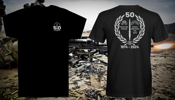 1st Ranger Bn 50th Anniversary Shirt