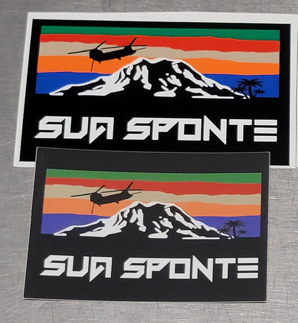 Mt Rainier Sua Sponte Sticker