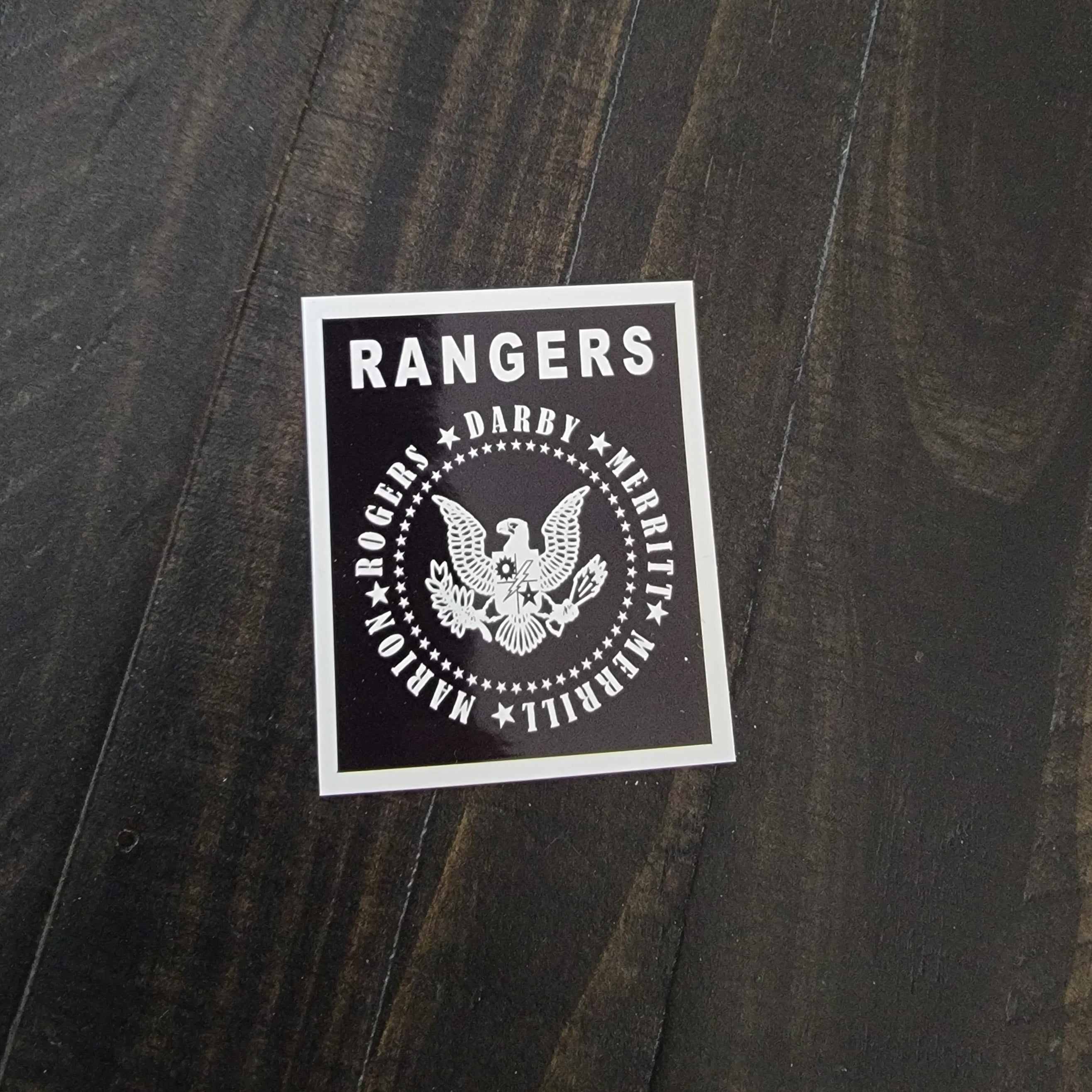 Rangers Legends Sticker – Scroll Factory