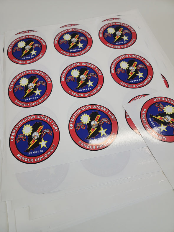 Urgent Fury - Ranger Diplomacy Sticker