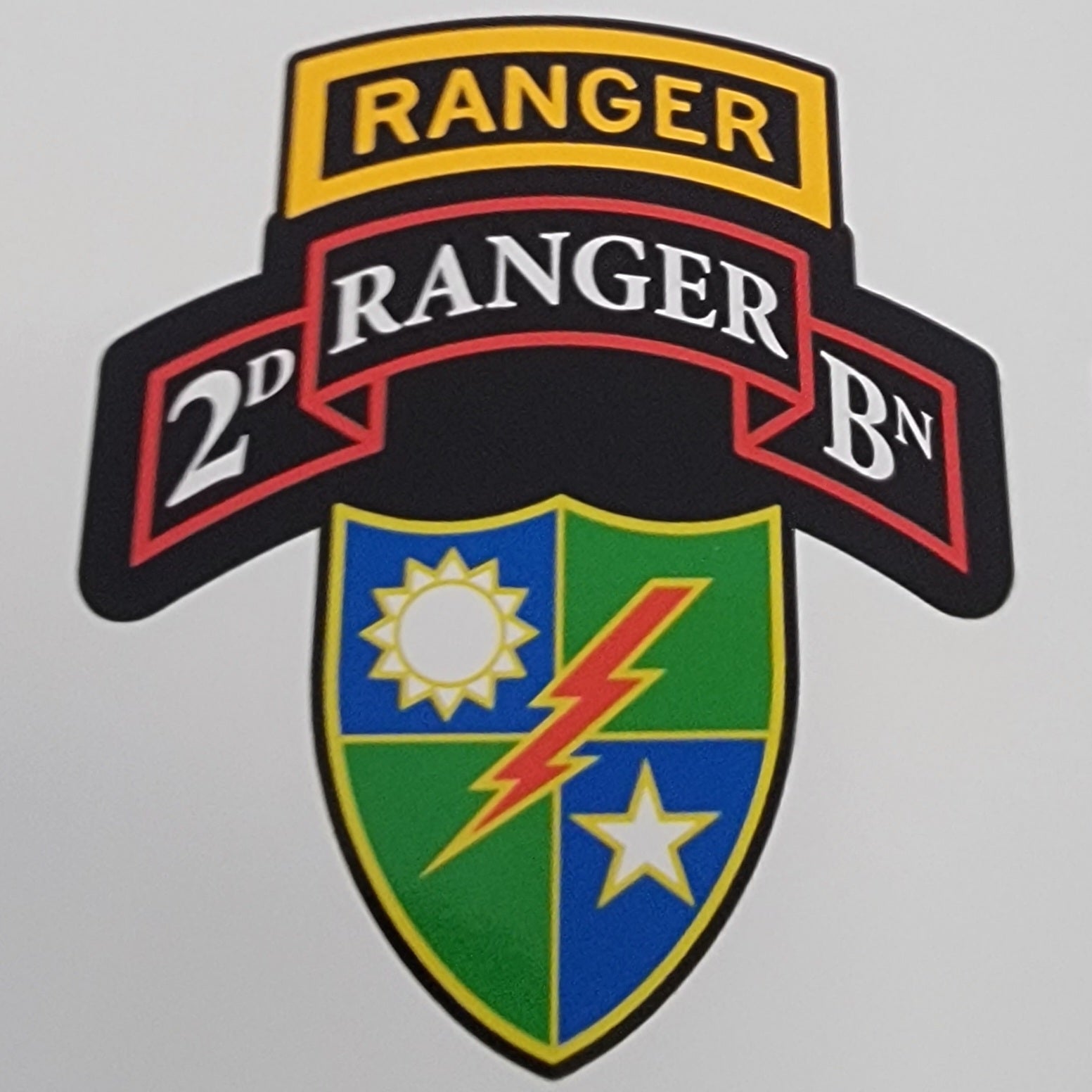 Stickers - 2d Ranger Bn – Scroll Factory