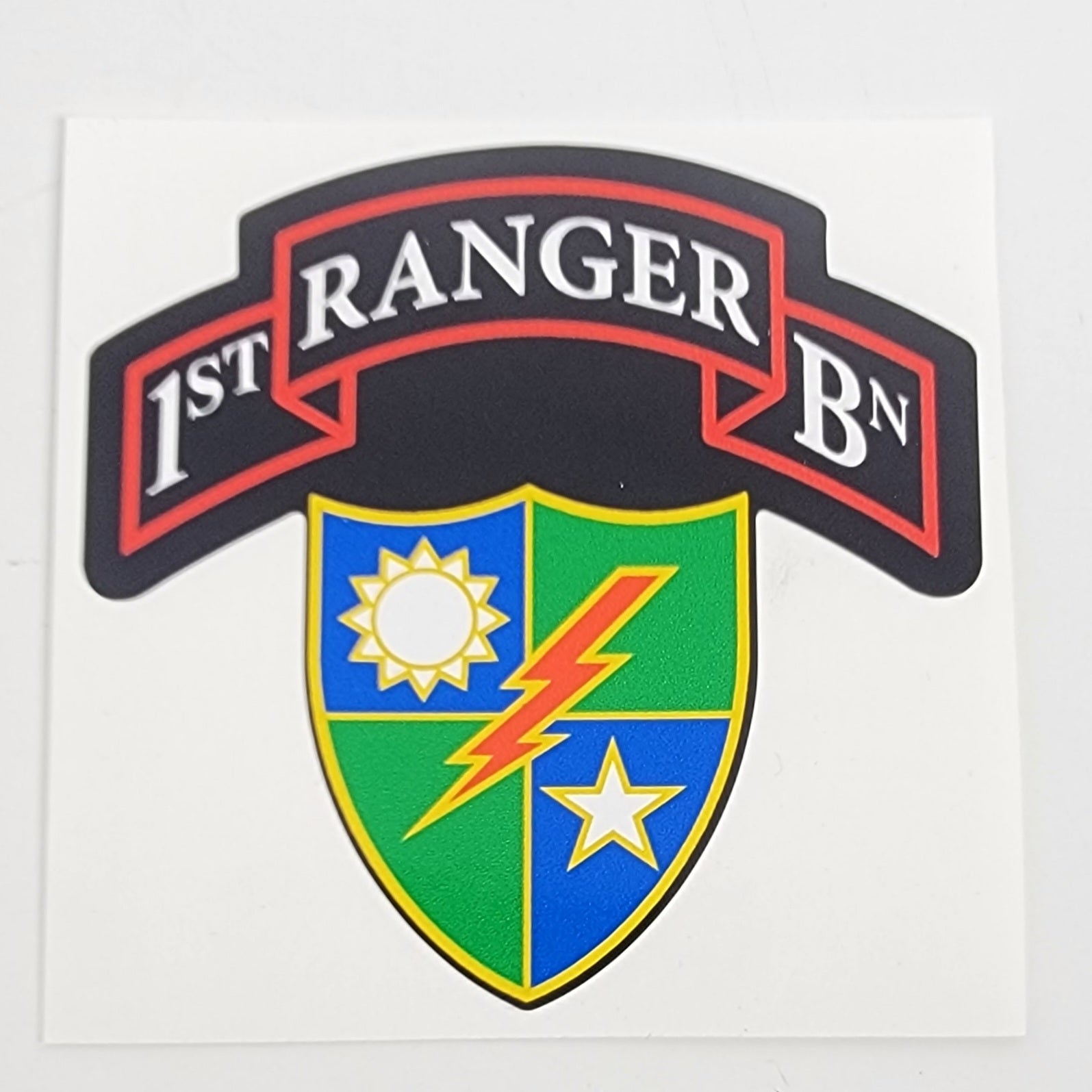 Stickers - 1st Ranger Bn – Scroll Factory