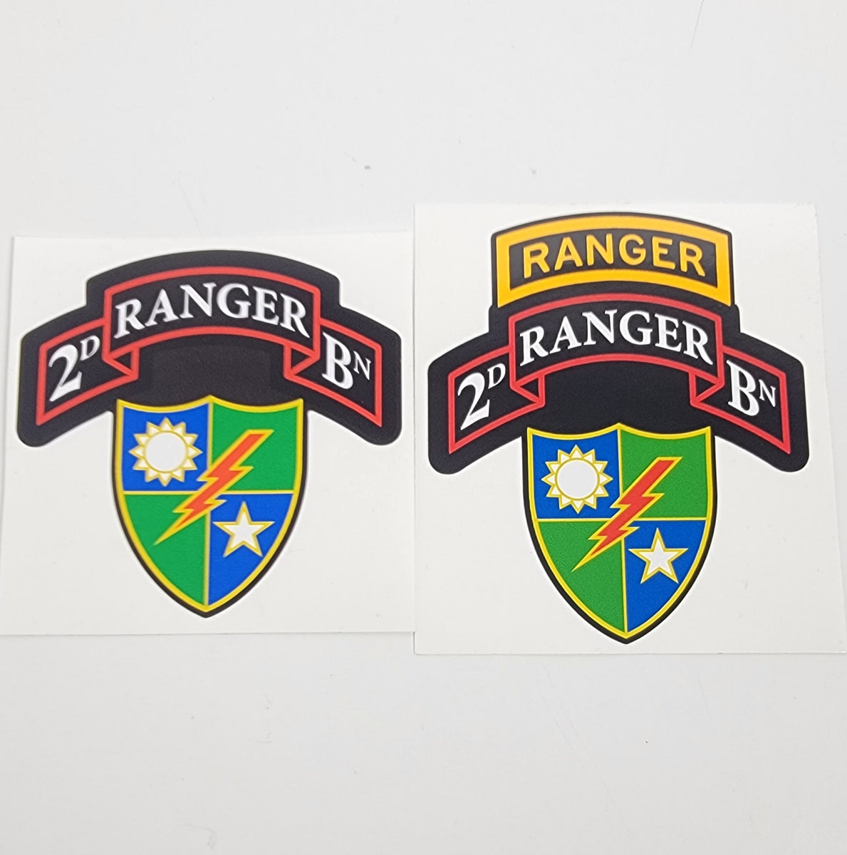 Stickers - 2d Ranger Bn – Scroll Factory