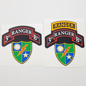 Stickers - 3d Ranger Bn