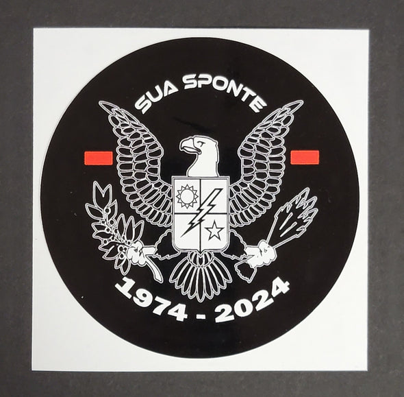 Eagle Circle Sticker