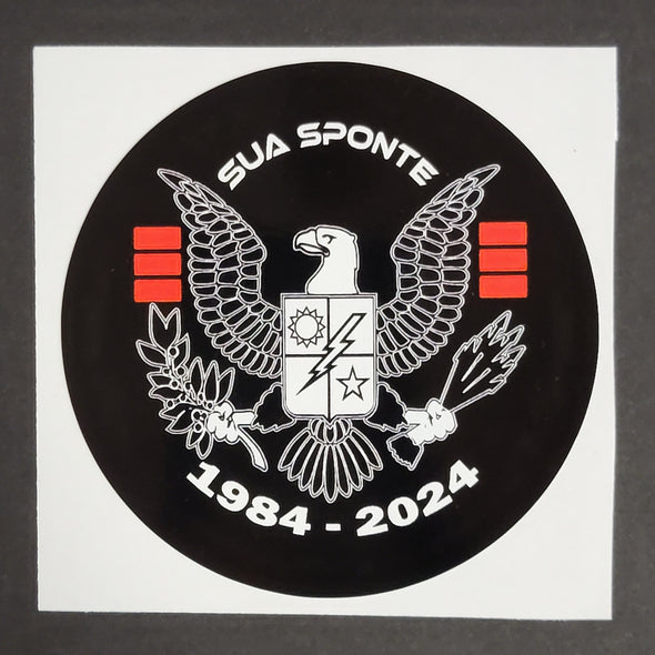 Eagle Circle Sticker