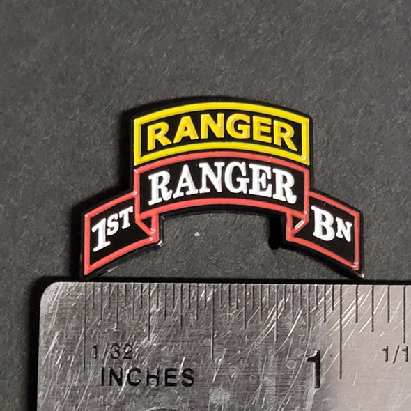 1st Ranger Bn Lapel Pin