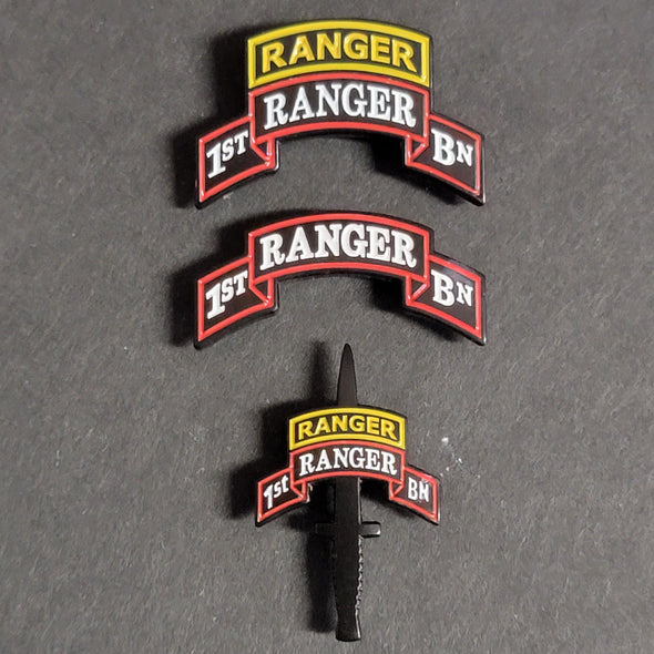 1st Ranger Bn Lapel Pin