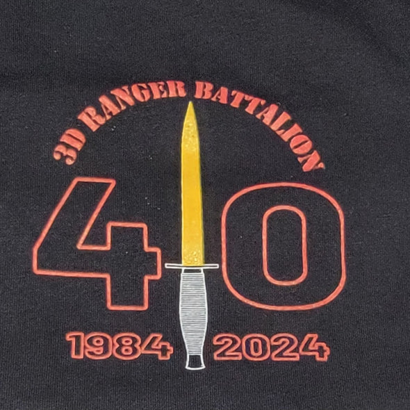 3d Ranger Bn 40th Anniversary Shirt