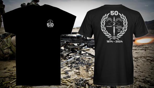 2d Ranger Bn 50th Anniversary Shirt