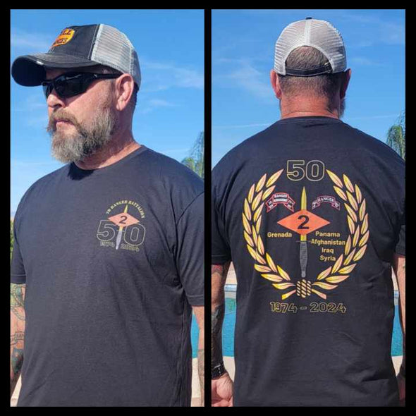 2d Ranger Bn 50th Anniversary Shirt