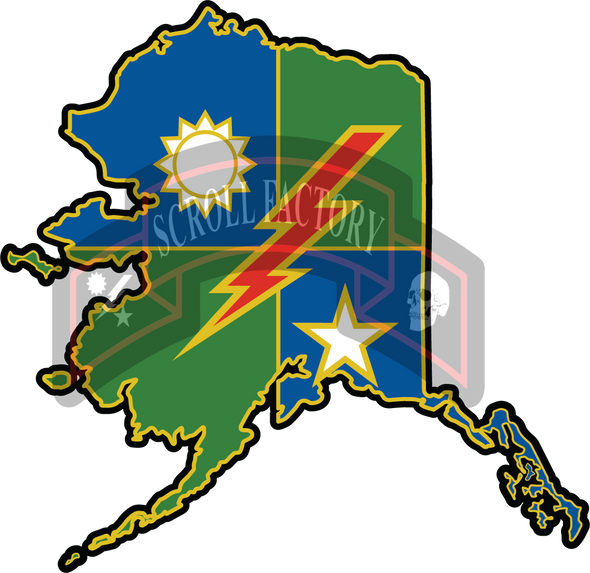 Ranger State 75th DUI Sticker – Scroll Factory