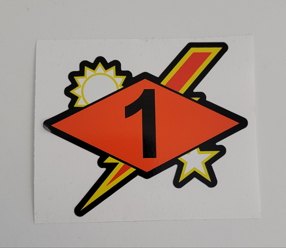 Bn Car Sticker Bn Diamond DUI Sticker – Scroll Factory