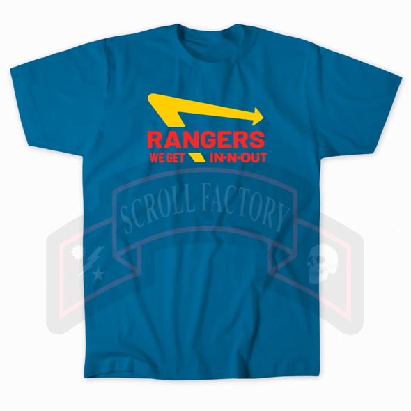 Rangers We Get In N Out shirt