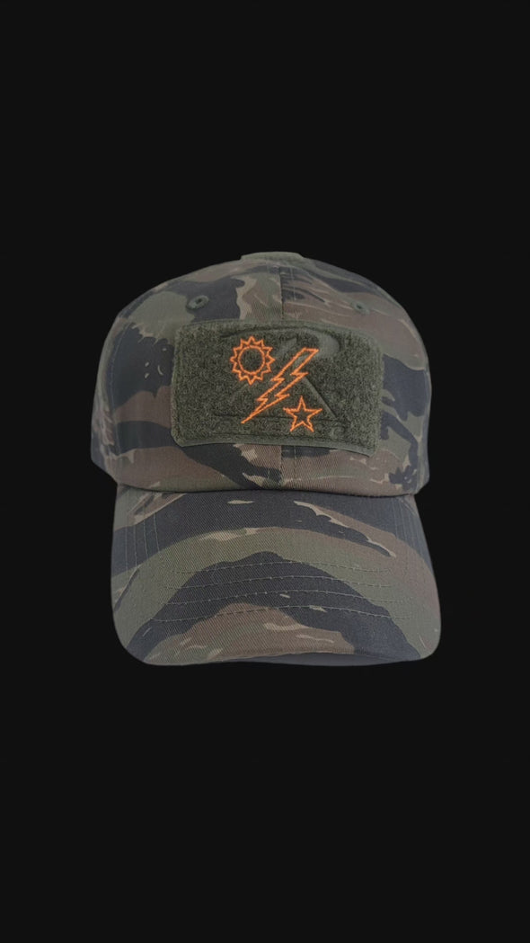 Tiger Stripes Camo 75th DUI Outline Operator Cap