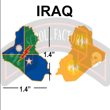 Iraq Lapel Pin Pre-Order