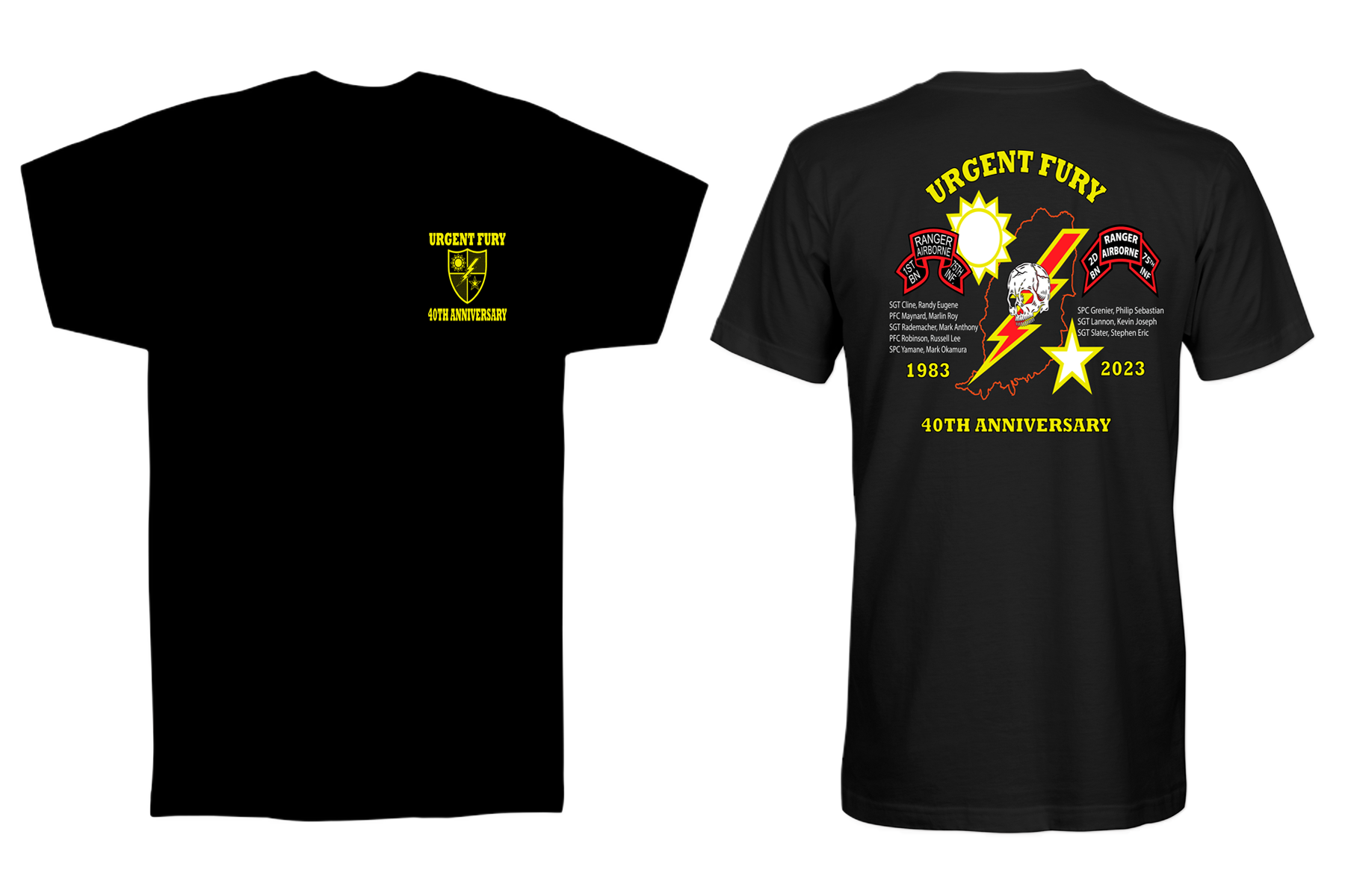 Operation Urgent Fury 40th Shirt – Scroll Factory