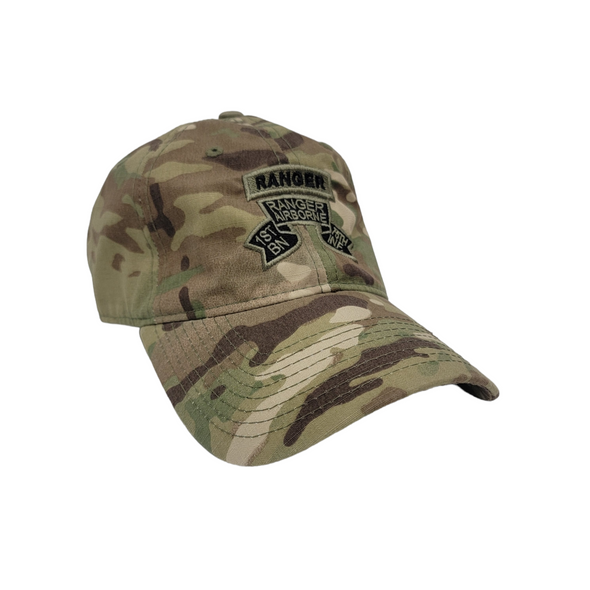 1st Ranger Bn Old Scroll Decky Multicam