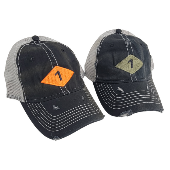 1st Bn Diamond Weathered Trucker