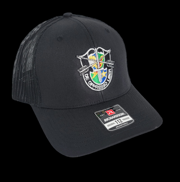 75th SF Crest Black Richardson 112