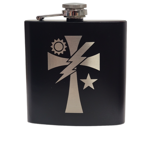 Flask - Crusader Cross