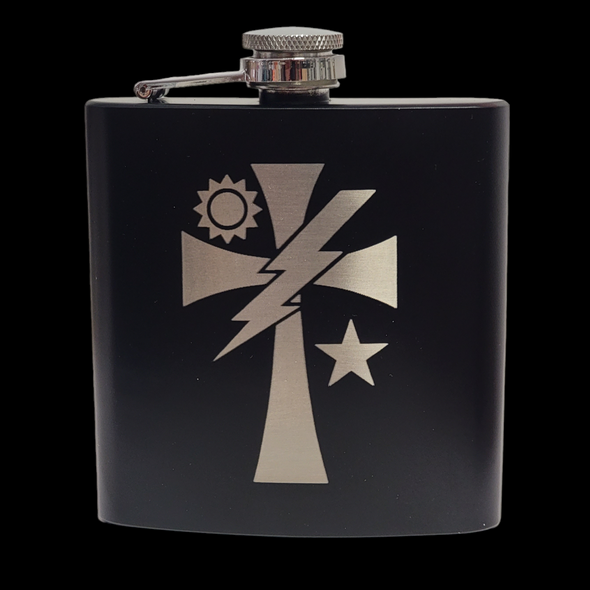 Flask - Crusader Cross