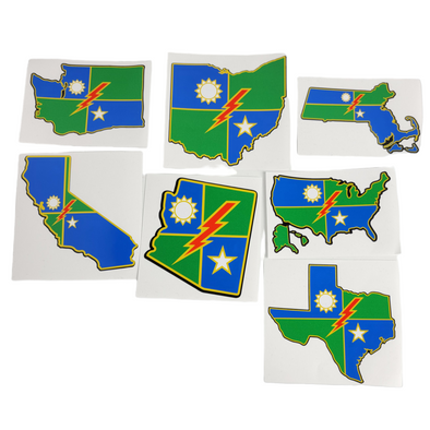 Ranger State 75th DUI Sticker – Scroll Factory