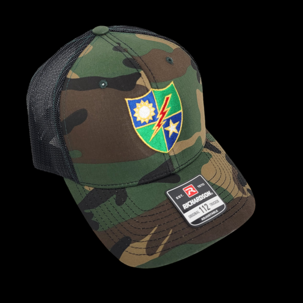 Hat - Woodland 75th DUI Shield color