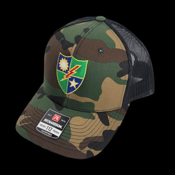 Hat - Woodland 75th DUI Shield color