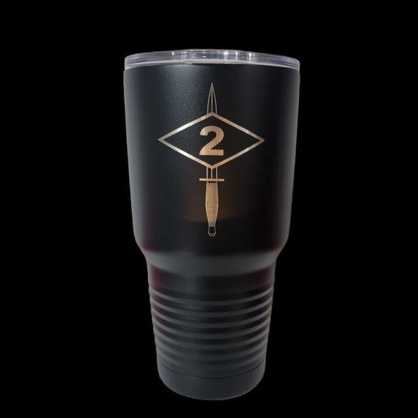 2d Ranger Bn Dagger Diamond Tumbler