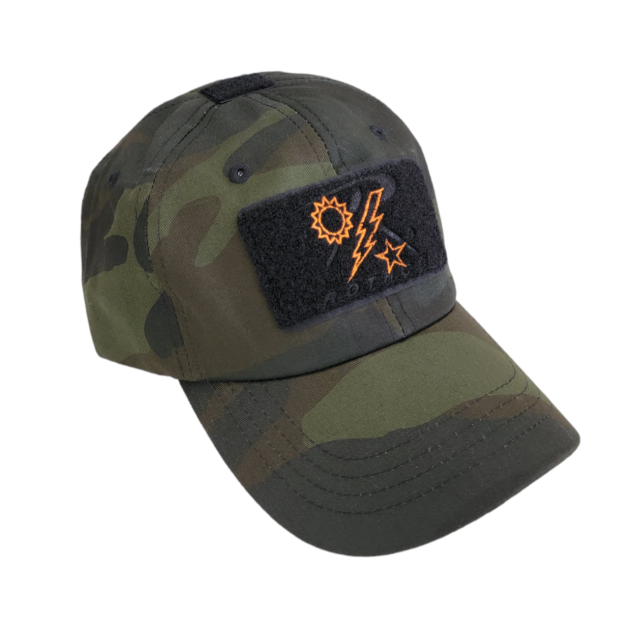 Operator Factory Cap Midnight Woodland 75th DUI Outline Operator Cap – Scroll Factory