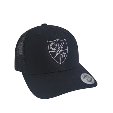 Black Retro 75th DUI Black and Silver Back Order
