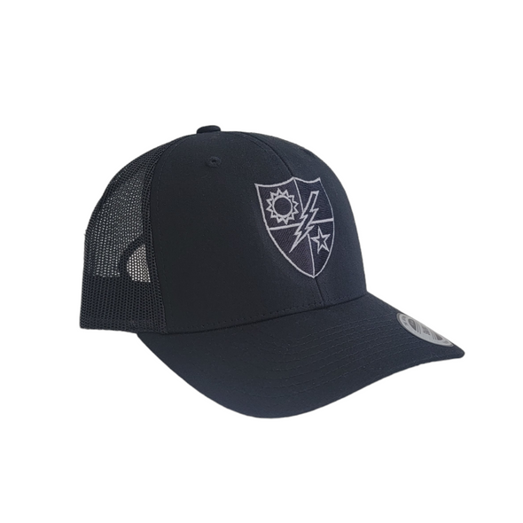 Black Retro 75th DUI Black and Silver Back Order