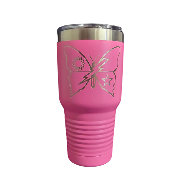 Tumbler -  75th DUI Butterfly