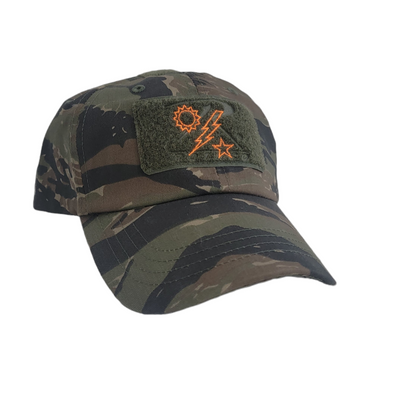 Tiger Stripes Camo 75th DUI Outline Operator Cap