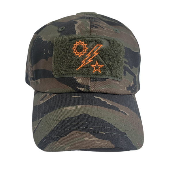 Tiger Stripes Camo 75th DUI Outline Operator Cap