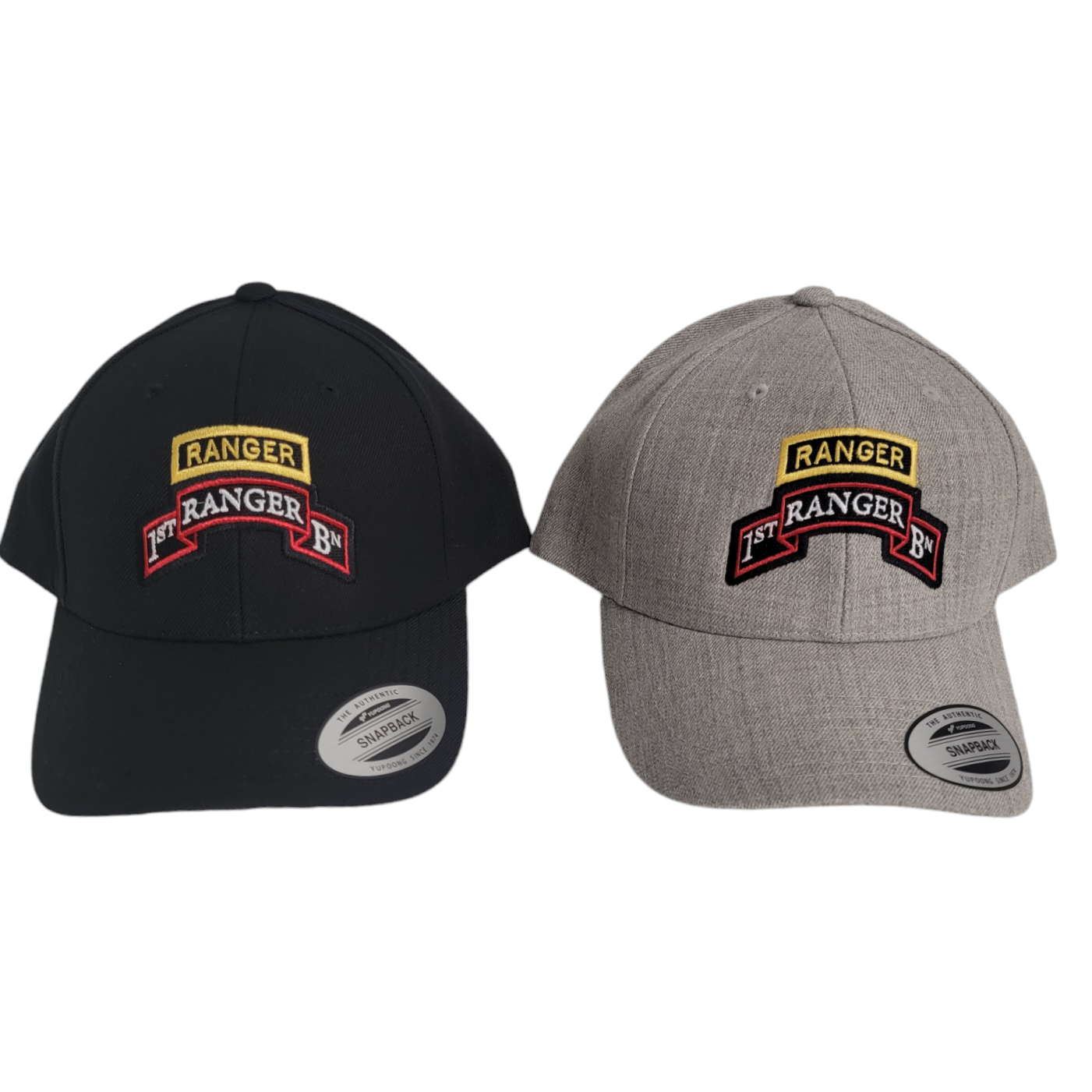 1st Ranger Bn Tab Scroll YP Premium – Scroll Factory