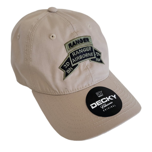 2d Ranger Bn Old Scroll Decky Cap