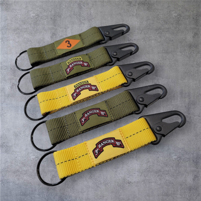 3d Ranger Bn Static Line Keychain Lanyard