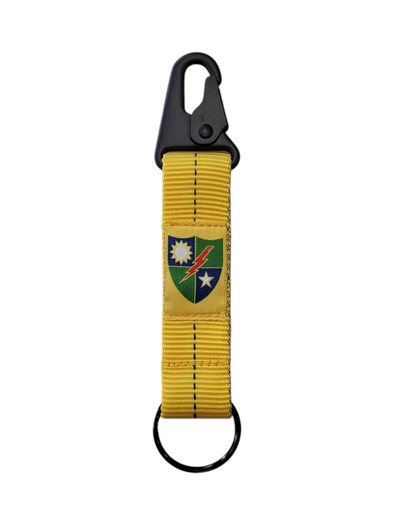 75th DUI Static Line Keychain Lanyard
