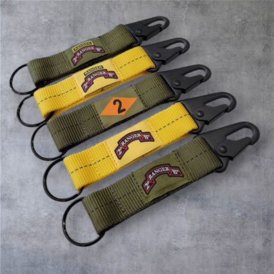 2d Ranger Bn Static Line Keychain Lanyard