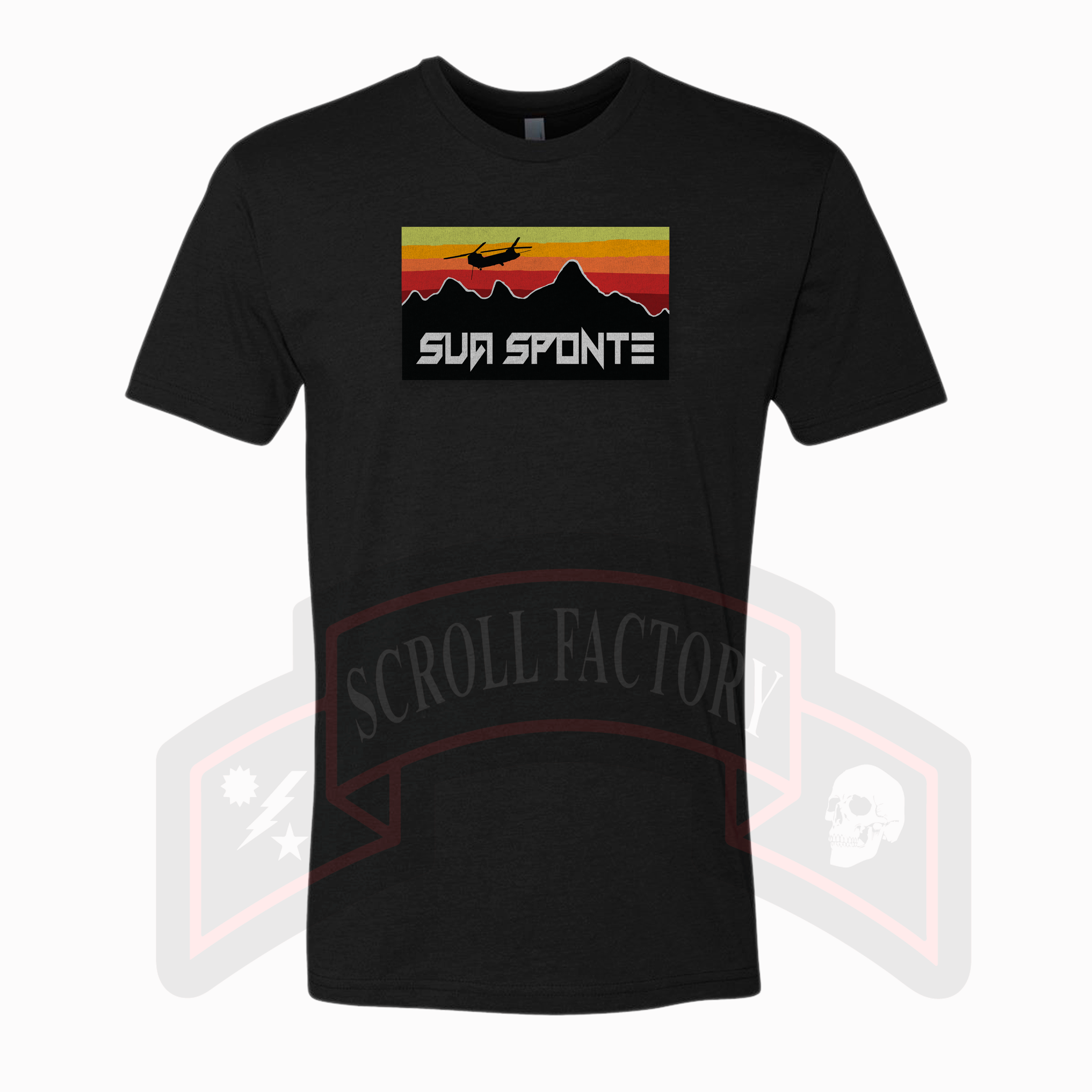 Sua Sponte CH47 Shirt – Scroll Factory Sua Sponte CH47 Shirt – Scroll Factory