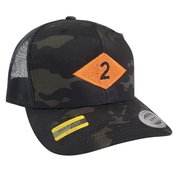 2d Bn Diamond Snapback caps